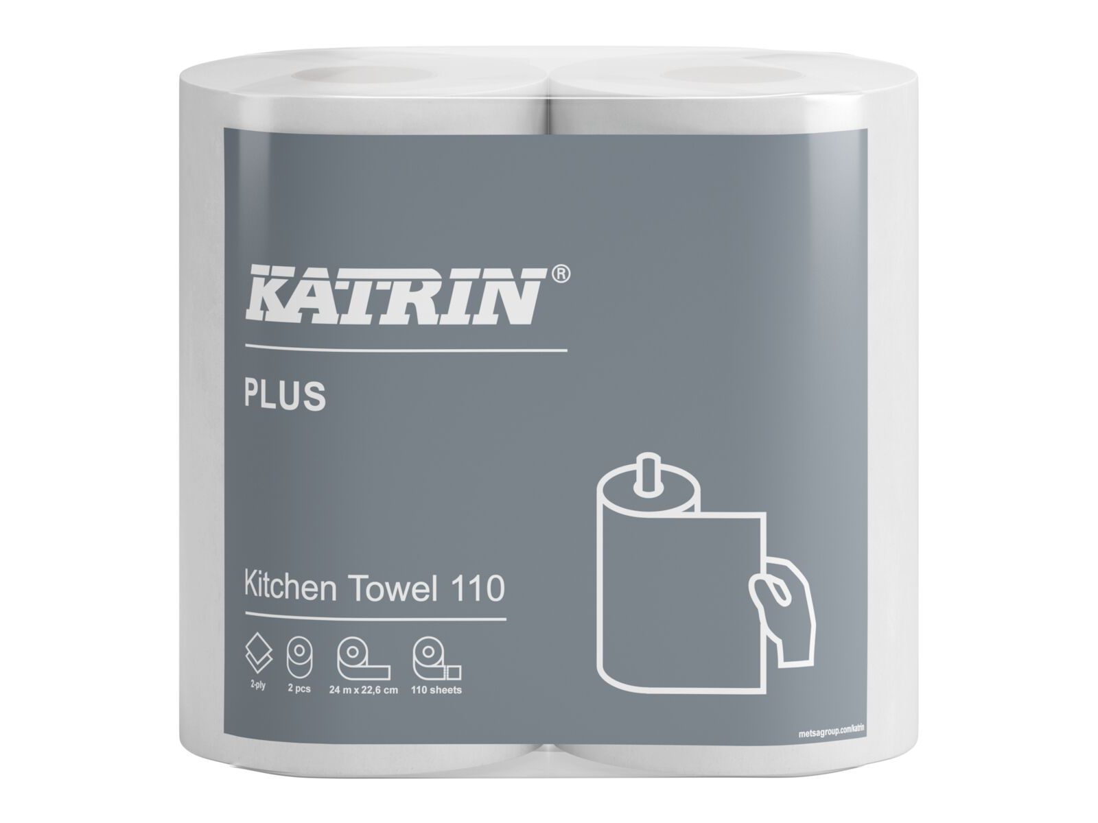 Ręcznik kuchenny KATRIN 89673 24,2m 9x2 rolek 2W